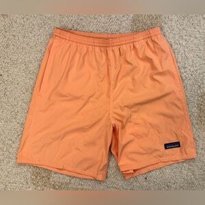 Patagonia Men's Orange Baggies Lights 6” Shorts Size S